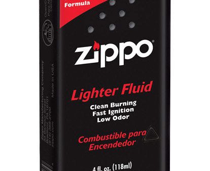 Zippo Black Lighter Fuel 4 oz 1 pk Sale