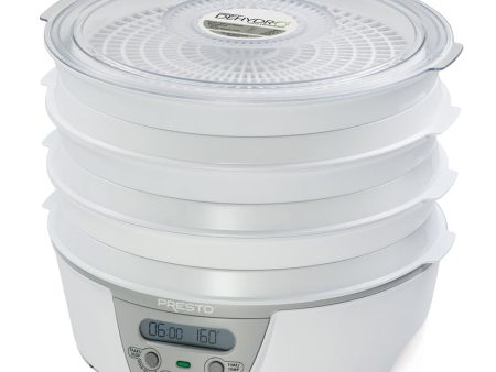 Presto Dehydro Semi-Gloss White 12 qt Food Dehydrator Online Hot Sale