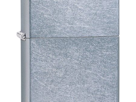 Zippo Silver Street Chrome Cigarette Lighter 1 pk Sale