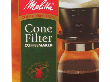 Melitta 6 cups Black Pour-Over Coffee Brewer Online Hot Sale