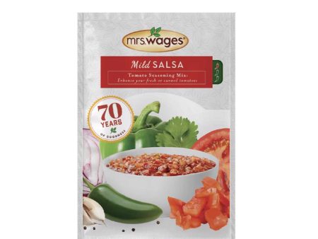 Mrs. Wages Mild Salsa Tomato Mix 4 oz 1 pk Online now