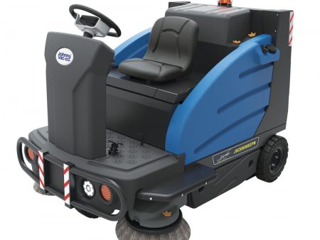 Industrial Ride-On Sweeper Machine JVC59SWEEPN from Johnny Vac - 59  (1498 mm) Cleaning Path - Battery & Charger Included Hot on Sale