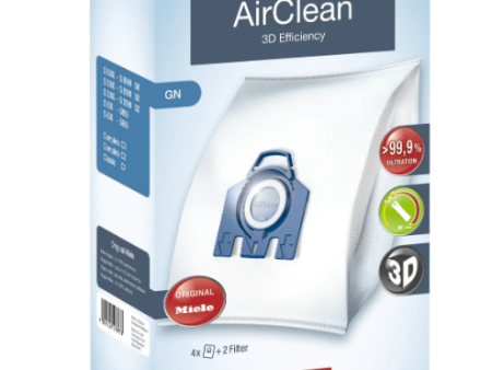 Miele GN XL-Pack of AirClean 3D Vacuum Bags (8+4) Online Hot Sale