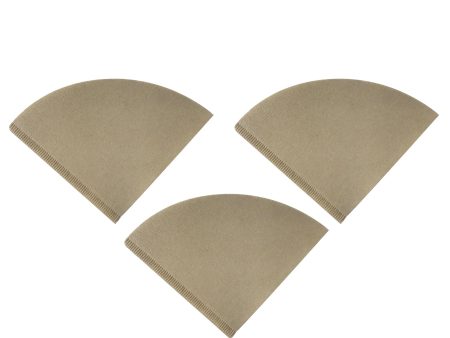 300pk Replacement Unbleached Natural Brown Paper Coffee Filters, Fits Hario V60 Coffee Makers, Compatible with VCF-02100M Discount