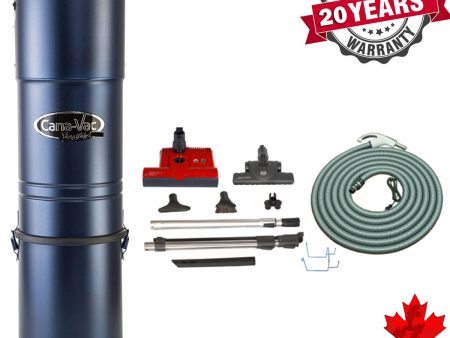 Canavac ACAN690 with SEBO Premium Central Vacuum Kit with ET-1 12  Power Head Designed for Hard Floors and Low-High Pile Carpeting   (30Ft, 35Ft Hose) Discount