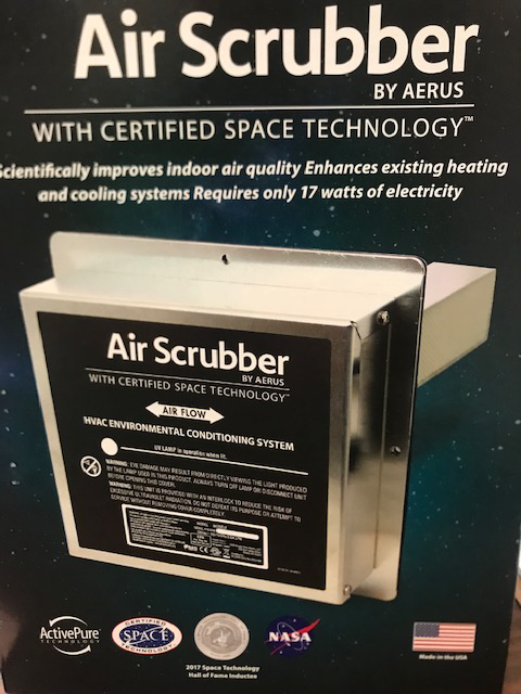 Air Scrubber By Aerus Air and Surface Purifier OZONE FREE Fits Heat Ac ductwork Cheap