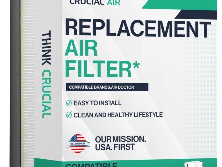 Think Crucial Replacement Air Purifier Filter Compatible with AirDoctor AD3000   AD3500 – Third-Party Product, Premium Air Purification, Easy Installation (1-Pack Premium Filter Only) Online