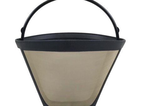 Replacement #4 Gold Tone Coffee Filter, Fits Zojirushi EC-BD15BA, Washable & Reusable For Sale