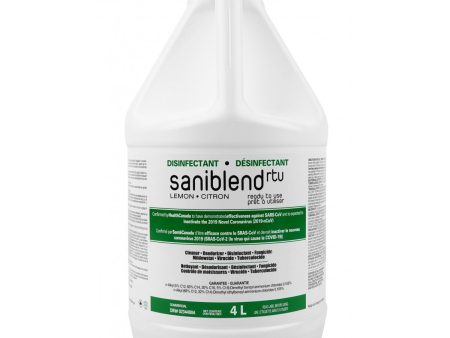 Saniblend RTU Cleaner and Disinfectant - 4L Online Sale