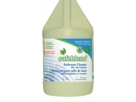 Bathroom Cleaner for Tile, Tub, and Bowl - 1.06 gal (4 L) - Safeblend BTFR G04 For Discount