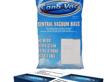 CanaVac 060115 Central Vacuum Bags (3 pack) Online