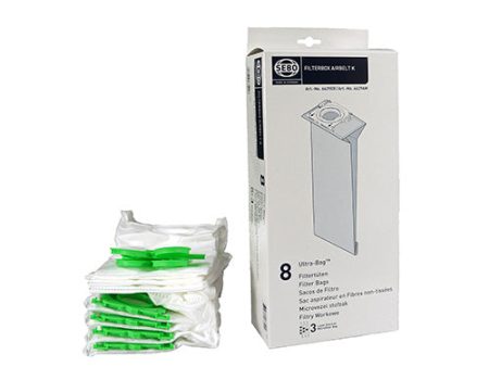 SEBO K-Series Ultra Bags (Pack of 8) on Sale