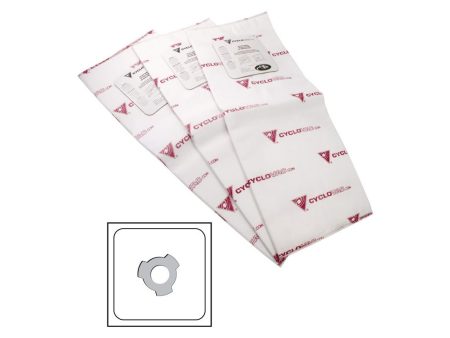 CycloVac Heavy duty electrostatic filter bag - 3 notches for models 615, 715, 2015, 7515 on Sale