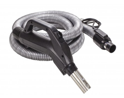 Central Vacuum Electric Hose for Central Vacuum Cleaner with On Off Switch (10Ft) Online now