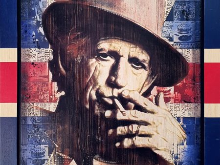 Made In Britain Keith Richards by Rob Bishop Cheap