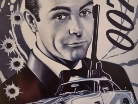 007 Sean Connery by Marie Louise Wrightson Online Sale