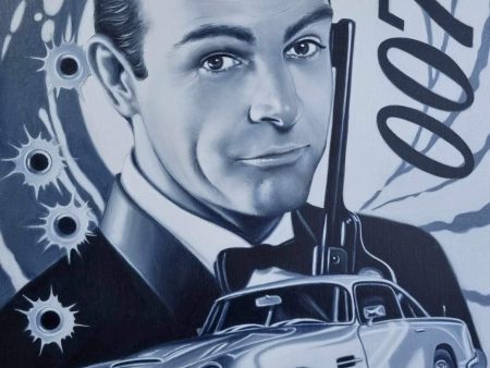 007 Sean Connery ORIGINAL by Marie Louise Wrightson Sale