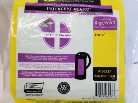 ProTeam Intercept Micro Replacement Filters Supply