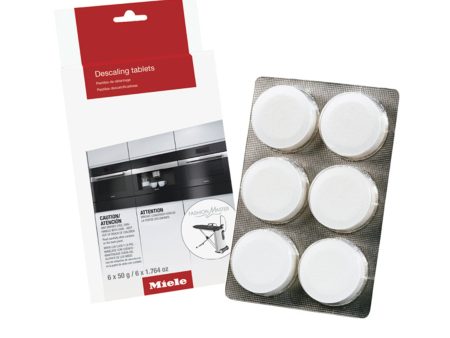 MIELE DESCALING TABLETS FOR OVENS AND COFFEE MACHINES - 6PK - GP DC CX 0061 T Online now