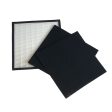 Replacement HEPA Style Filter & Carbon Filter Kit, Fits Oreck OptiMax Air 94 Air Purifiers Supply