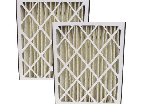 2pk Replacement 20x25x5 MERV-8 Pleated HVAC Furnace Filters, Fits Ultravation, Compatible with Part 91-006 Discount