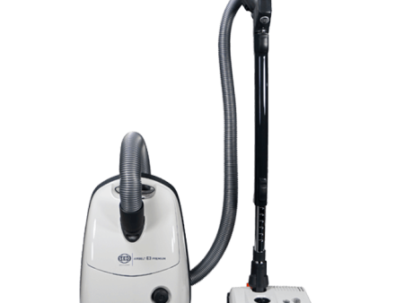 Sebo AIRBELT E3 Premium with ET1 Powerhead Canister Vacuum Model 91646AM WHITE Hot on Sale