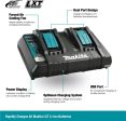 Makita 2x 18V LXT® Lithium-Ion Battery and Dual Port Charger Starter Pack (5.0Ah) Y-00359 Sale