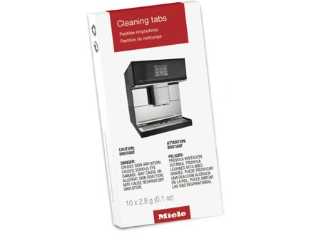 MIELE COFFEE MACHINE CLEANING TABLETS - 10PK - GP CL CX 0102 T For Discount