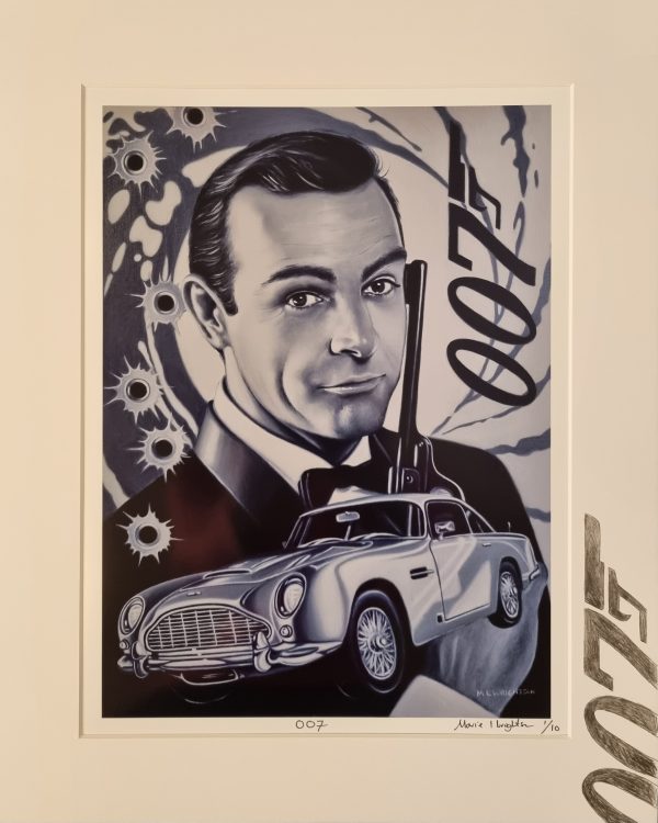 007 Sean Connery by Marie Louise Wrightson Online Sale