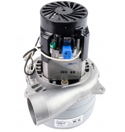 Central Vacuum Replacement Motor Lamb   Ametek 116765-13 - 5.7   dia - 3 Fans - 120 V - Epoxy Paint Online now