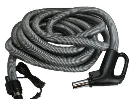 30 Foot Electric Central Vacuum Hose Direct Connect or 7 Foot Pigtail Discount