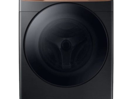 SAMSUNG 4.6 cu. ft. Large Capacity Front Load Washer with Auto Dispense and Super Speed Wash (WF46BG6500AVUS) For Discount