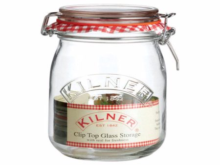 Kilner 33.8 oz Clear Storage Jar 1 pk For Sale