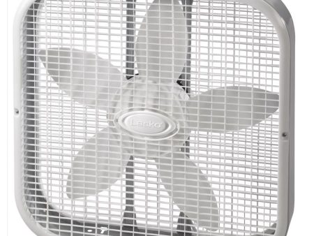 Lasko 21-3 4 in. H X 20 in. D 3 speed Box Fan Online Sale