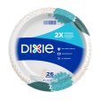 Dixie Multicolored Paper FLOWERS BLOOM Dinner Plate 10-1 16 in. D 26 pk Sale