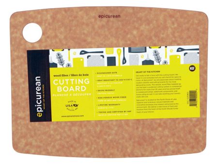 Epicurean Kitchen Series 11.5 in. L X 9 in. W X 0.25 in. Wood Fiber Cutting Board Hot on Sale