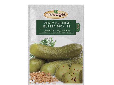 Mrs. Wages Zesty Bread and Butter Pickle Mix 6.2 oz 1 pk Online