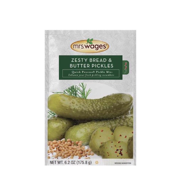 Mrs. Wages Zesty Bread and Butter Pickle Mix 6.2 oz 1 pk Online