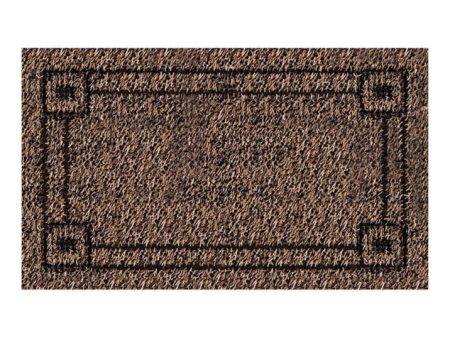 GrassWorx 18 in. W X 30 in. L Brown AstroTurf Door Mat For Sale