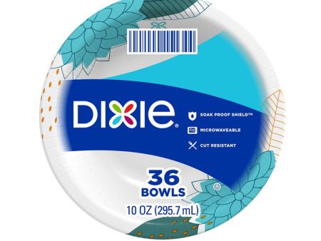 Dixie 10 oz Multicolored Paper FLOWERS BLOOM Bowl 9-1 4 in. D 36 pk Online Hot Sale