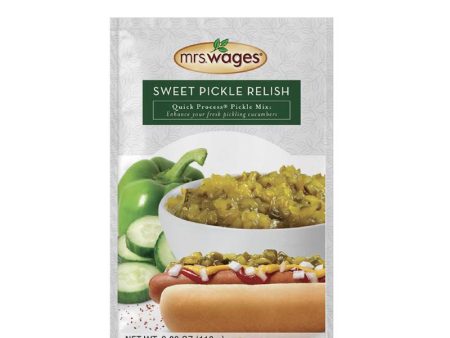 Mrs. Wages Pickle Relish Mix 3.88 oz 1 pk Sale